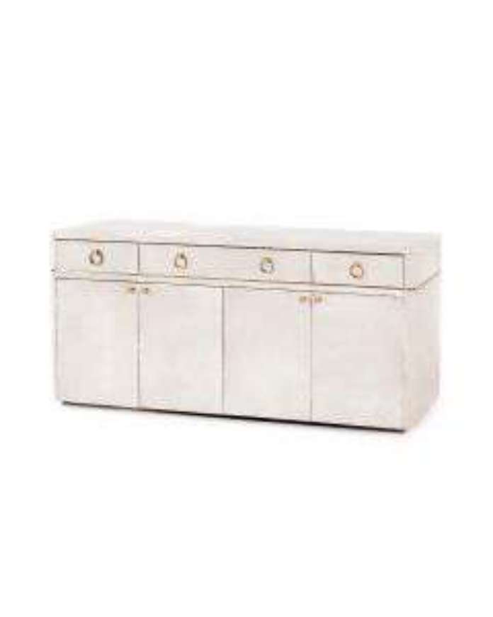 Picture of ANDRE-3-DRAWER-&-4-DOOR-CABINET-WHITE