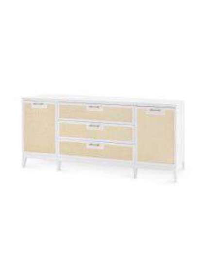 Picture of ASTOR-3-DRAWER-&-2-DOOR-CABINET-WHITE