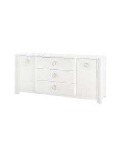 Picture of AUDREY-3-DRAWER-&-2-DOOR-CABINET-WHITE