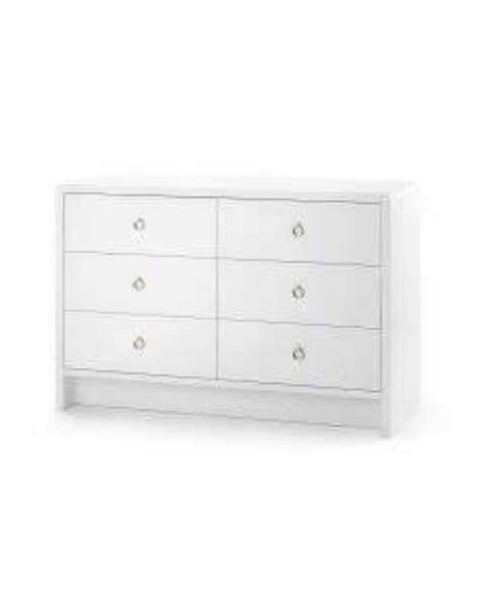 Picture of BRYANT EXTRA LARGE 6 DRAWER WHITE