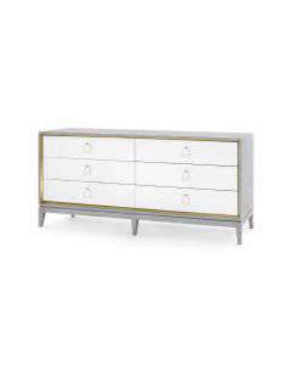 Picture of CAMERON-EXTRA-LARGE-6-DRAWER-GRAY