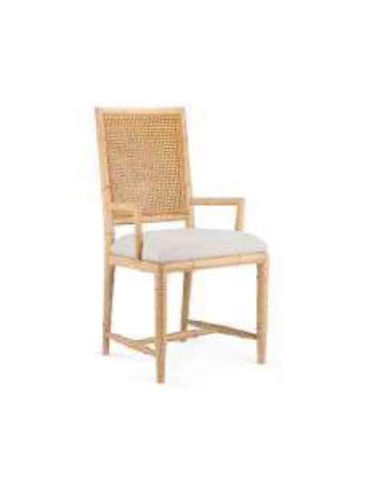 Picture of AUBREY ARMCHAIR NATURAL
