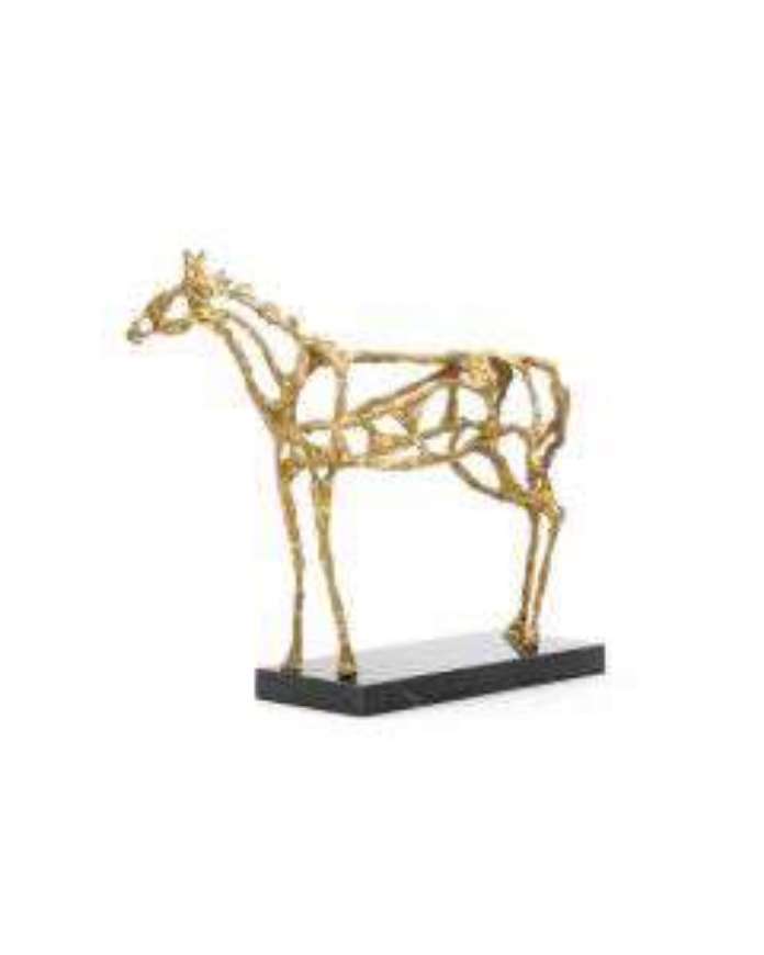 Picture of ARABIAN HORSE STATUE GOLD