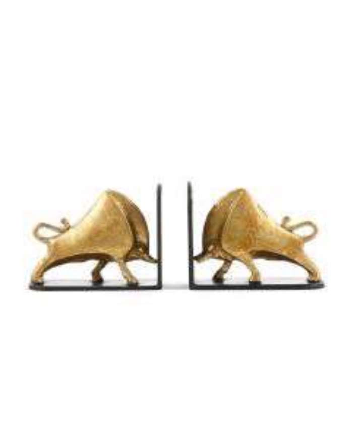 Picture of BISONI BOOKENDS GOLD