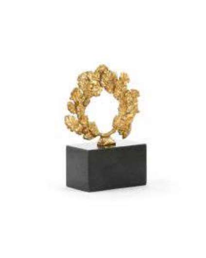 Picture of WREATH STATUE GOLD