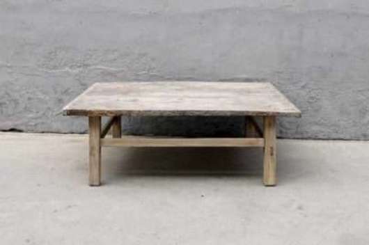 Picture of ANTIQUE, NATURAL WALNUT COFFEE TABLE