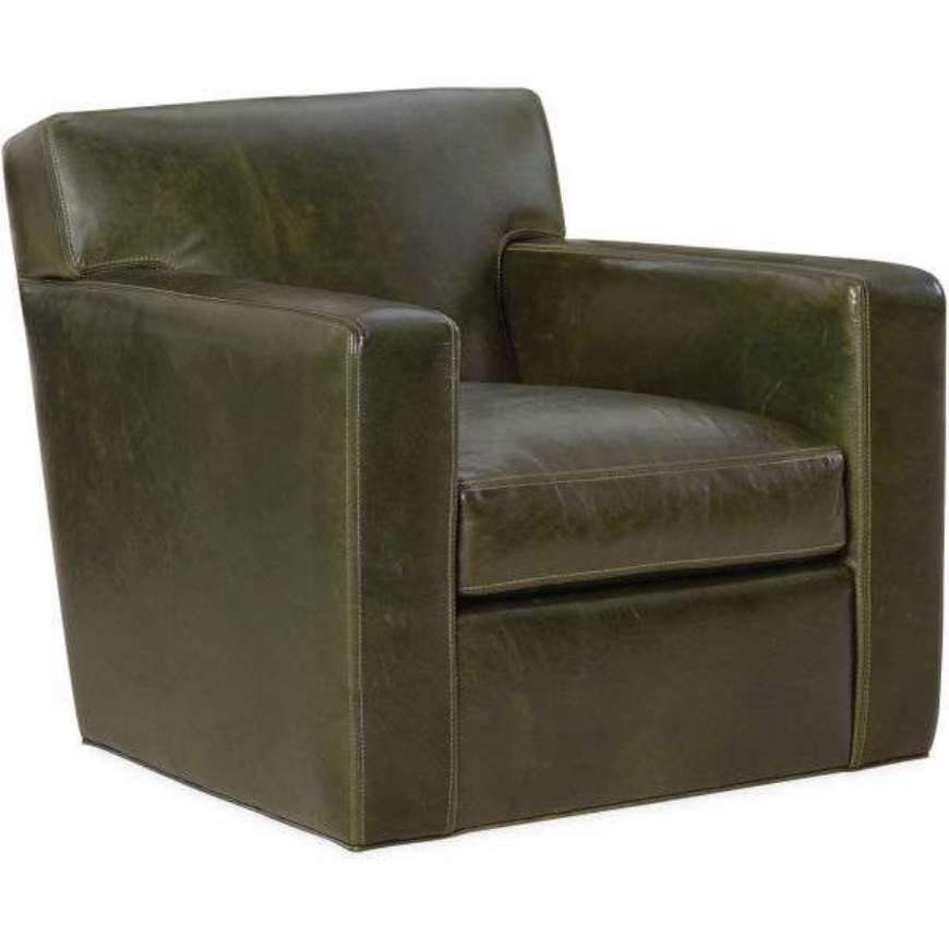 Picture of L3232-01SW LEATHER SWIVEL CHAIR