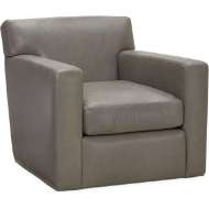 Picture of L3232-01SW LEATHER SWIVEL CHAIR