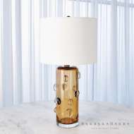 Picture of AMBER GLASS LAMP
