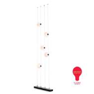 Picture of ABACUS 5-LIGHT FLOOR TO CEILING PLUG-IN LED LAMP