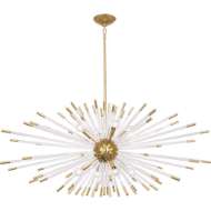 Picture of ROBERT ABBEY ANDROMEDA CHANDELIER IN MODERN BRASS FINISH 1200