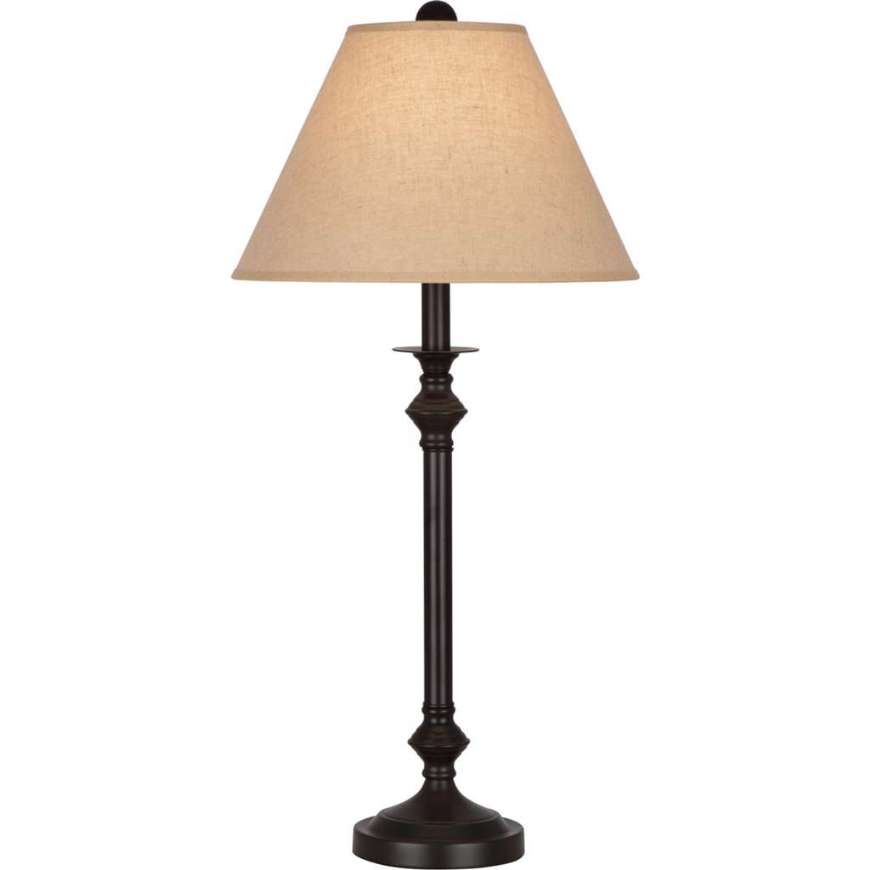Picture of ROBERT ABBEY WILTON TABLE LAMP IN ANTIQUE RUST 2609X