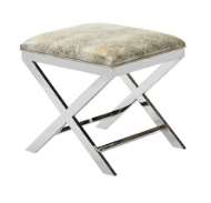 Picture of ANYA CHROME OTTOMAN