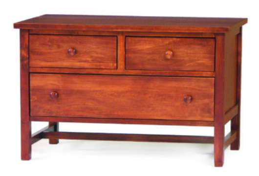 Picture of BRUNSWICK LOW CHEST OF DRAWERS