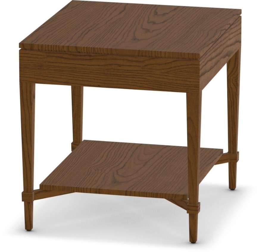 Picture of AVA SIDE TABLE W/ SHELF