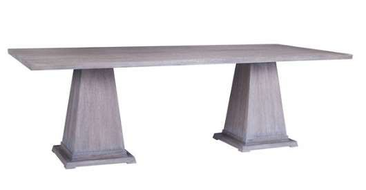 Picture of Wedge Double Pedestal Dining Table
